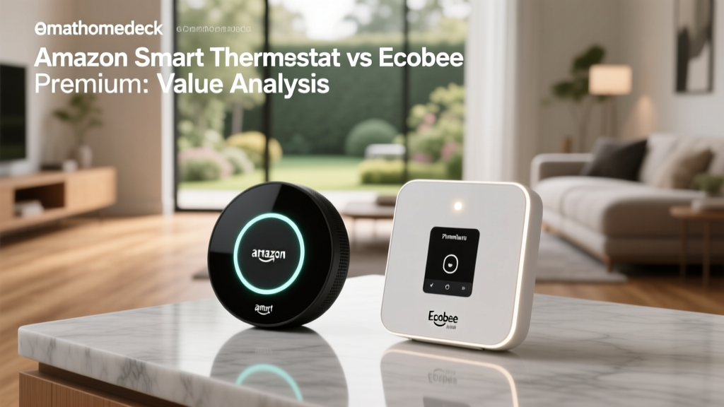 Amazon Smart Thermostat vs Ecobee Premium: Value Analysis