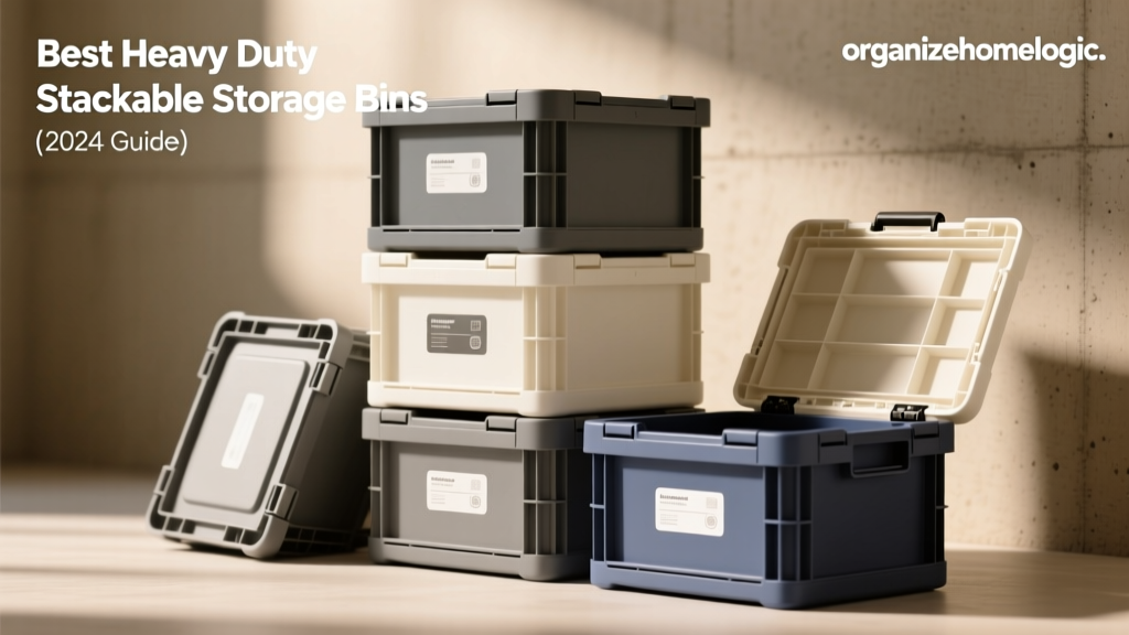 Best Heavy Duty Stackable Storage Bins (2024 Guide)
