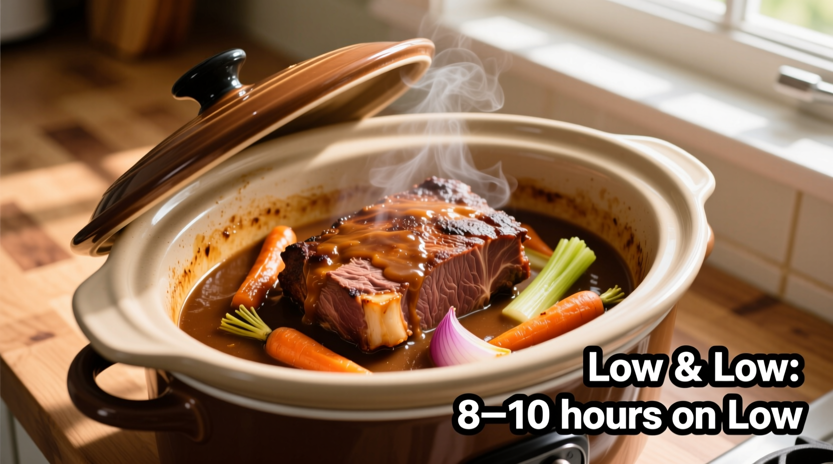 how long to cook a chuck roast in crock pot