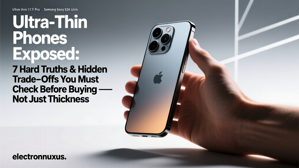 Ultra-Thin Phones Exposed: 7 Hard Truths & Hidden Trade-Offs You Must Check Before Buying — Not Just Thickness