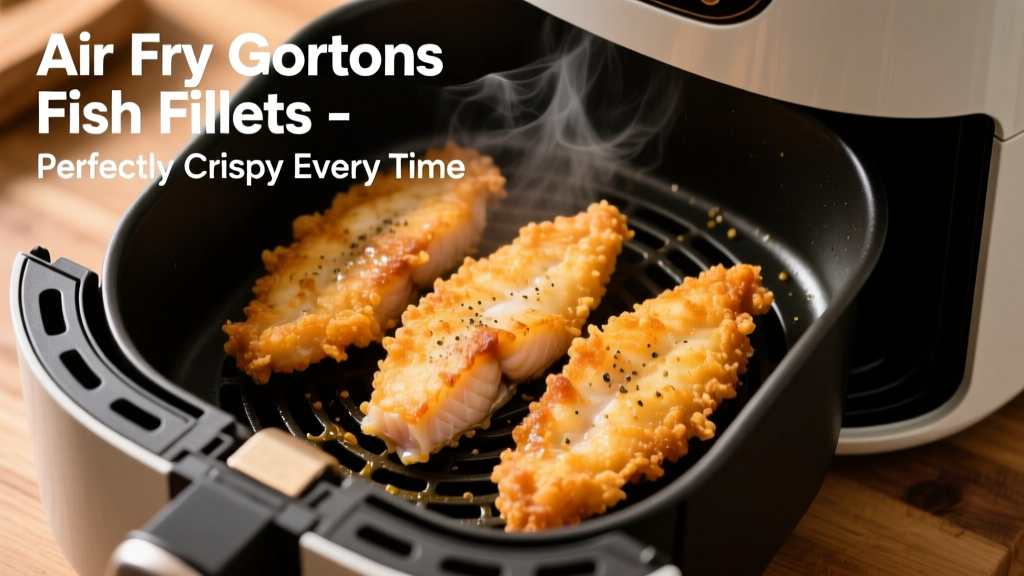 Air Fry Gorton's Fish Fillets Perfectly (Crispy Every Time!)