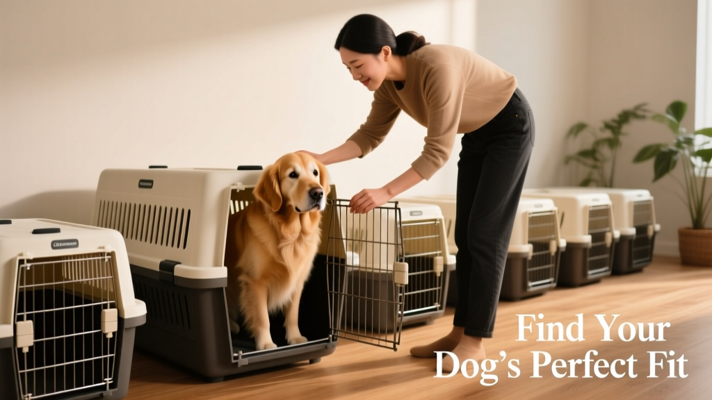 Perfect Fit: Choosing the Right Crate Size for Your Dog
