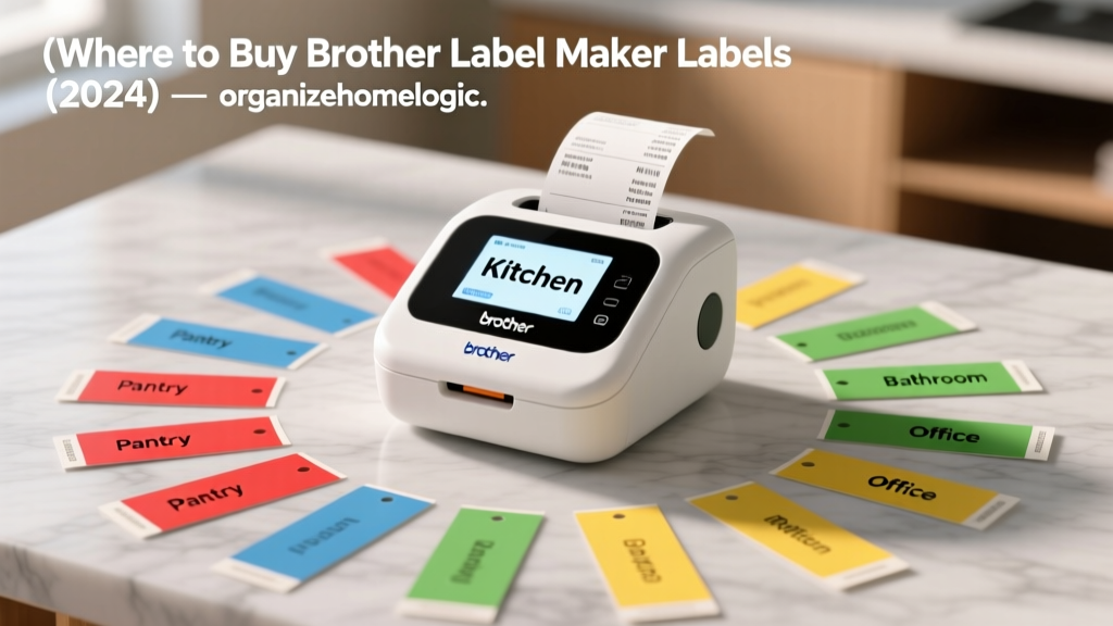 Where to Buy Brother Label Maker Labels (2024)
