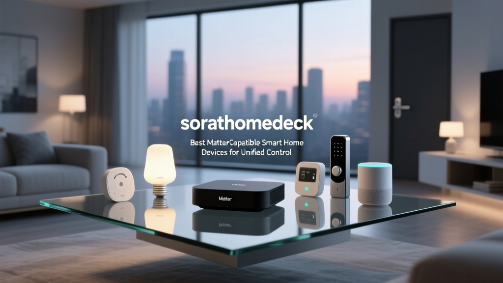 Best Matter-Compatible Smart Home Devices for Unified Control