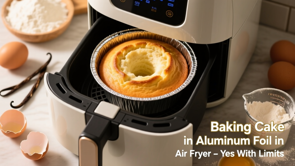 Can You Bake Cake in Foil in an Air Fryer? Yes—Safely!