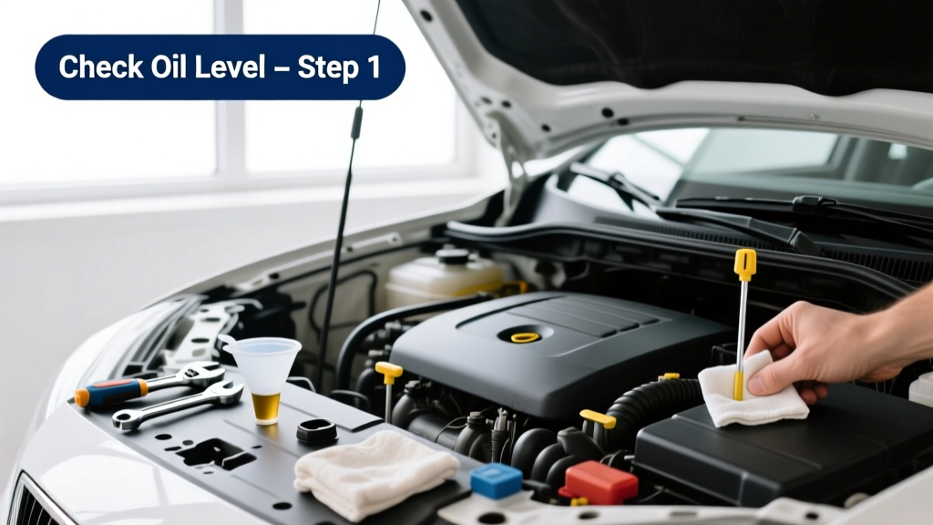 How to Check Oil Level in Your Car Safely and Accurately