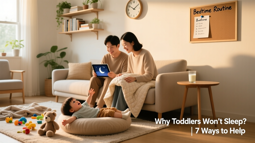 Why Your Toddler Won’t Sleep — Evidence-Based Reasons and Practical Solutions That Actually Work