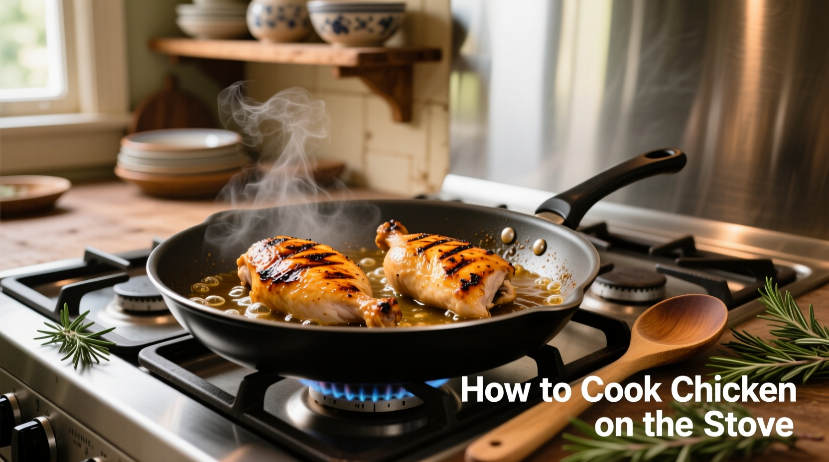 how do i cook chicken on the stove