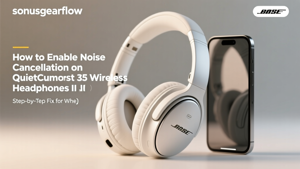 Enable QC35 II Noise Cancellation (2026 Fix)