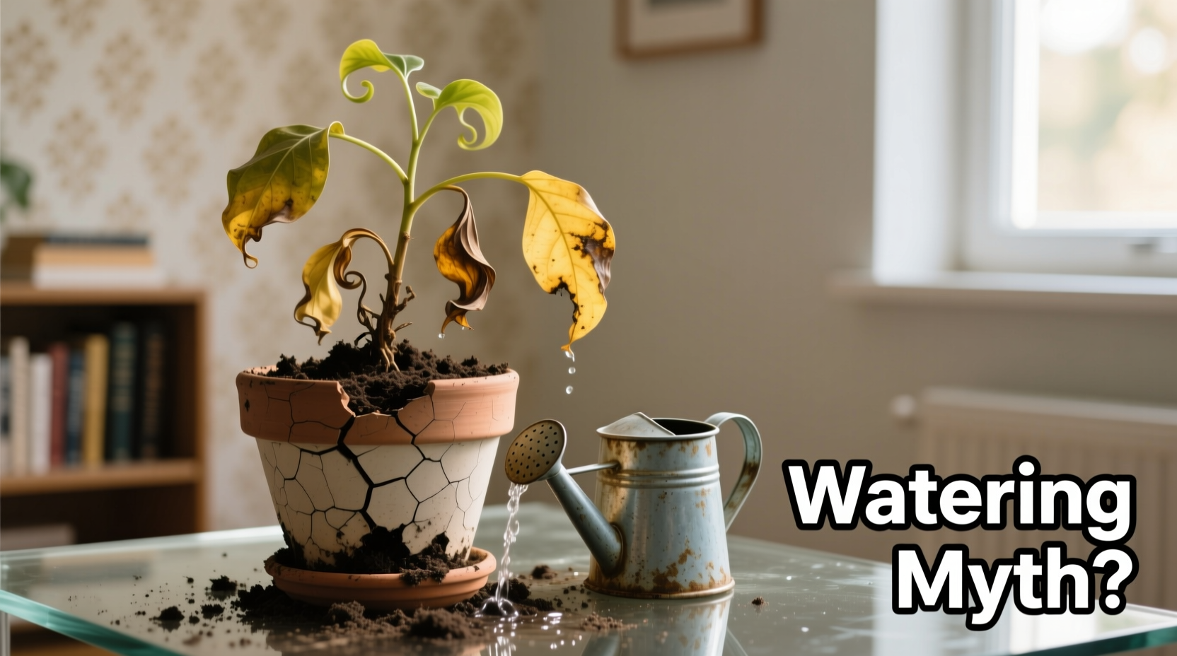 why does my plant keep dying even with weekly watering
