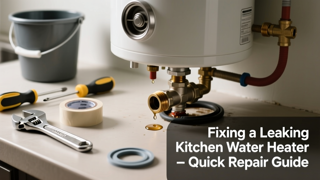 Fixing a Leaking Kitchen Water Heater: Quick Repair Guide