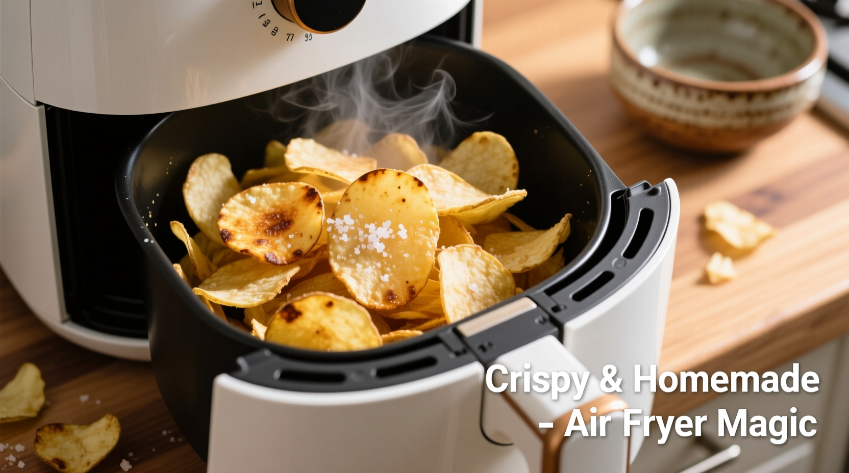 Perfect Homemade Potato Chips in Air Fryer: Crispy in 20 Minutes