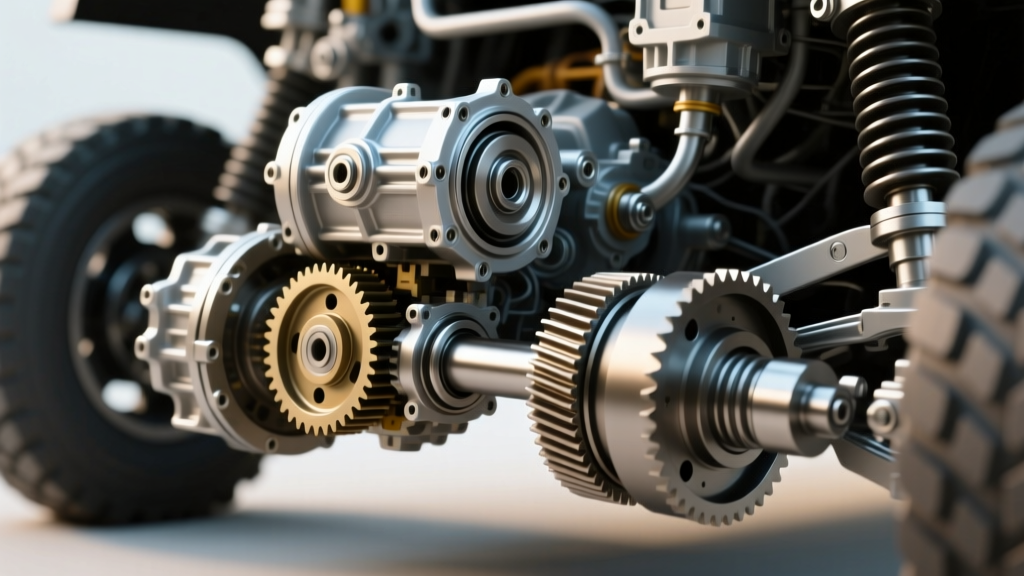 How the Transfer Case Connects to Your Rear Gear Differential