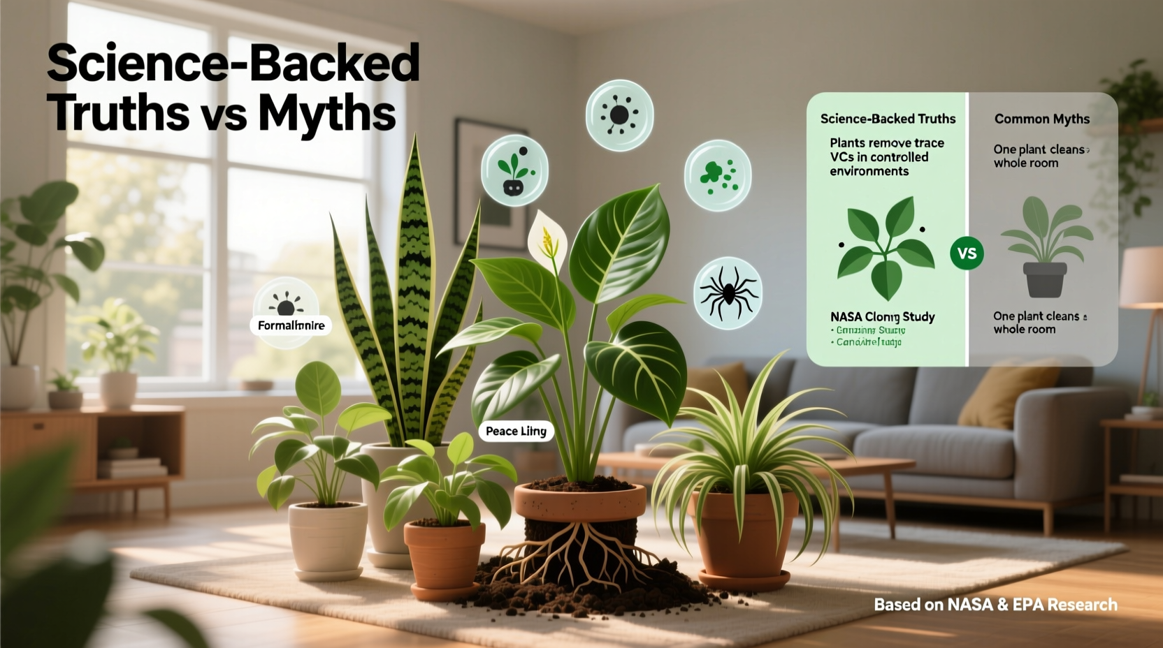 can indoor plants really purify air science backed truths vs myths