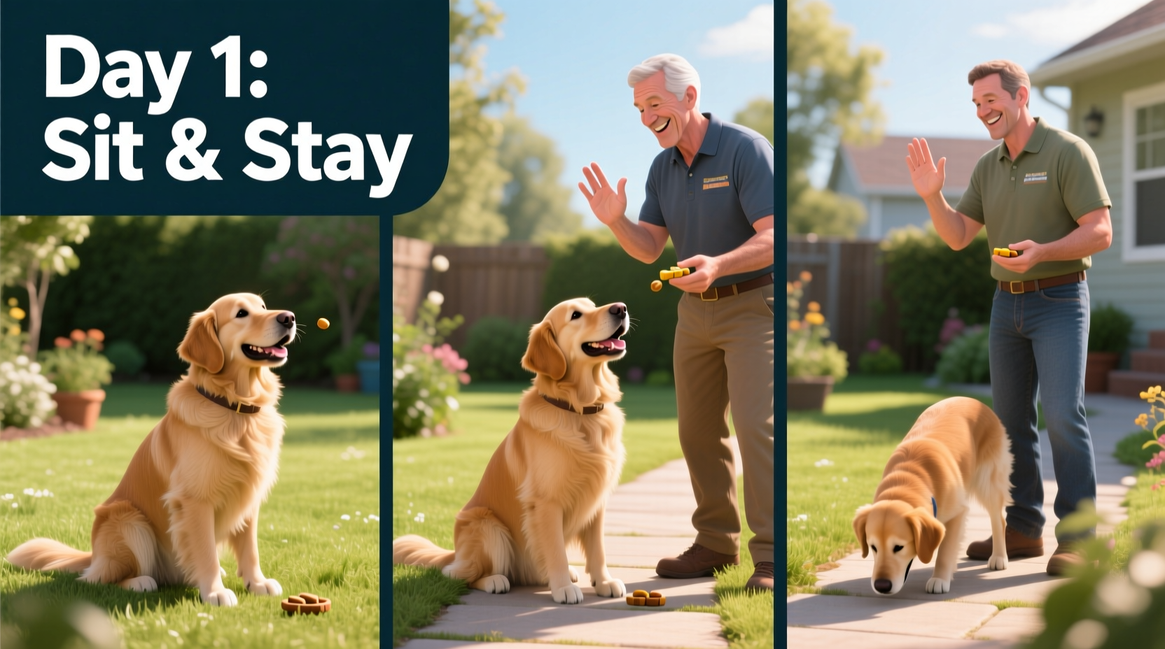 how to teach your dog basic commands in one week