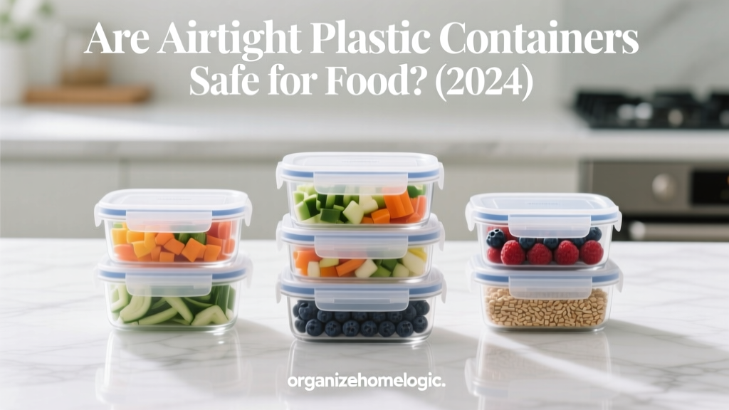 Are Airtight Plastic Containers Safe for Food? (2024)