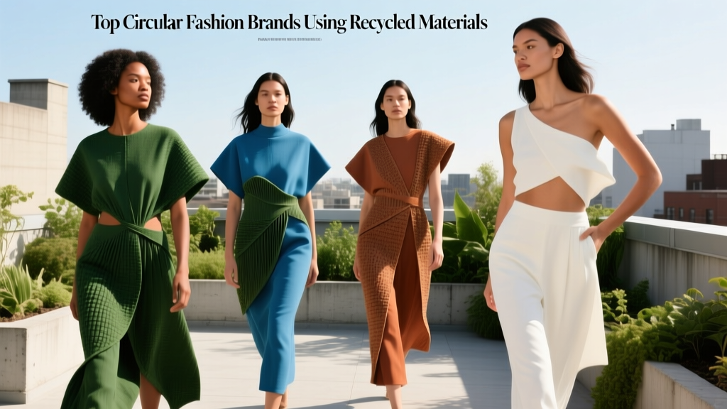 Top Circular Fashion Brands Using Recycled Materials