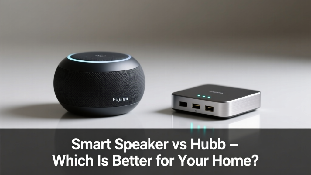 Smart Speaker vs Hub: Which Is Better for Your Home?