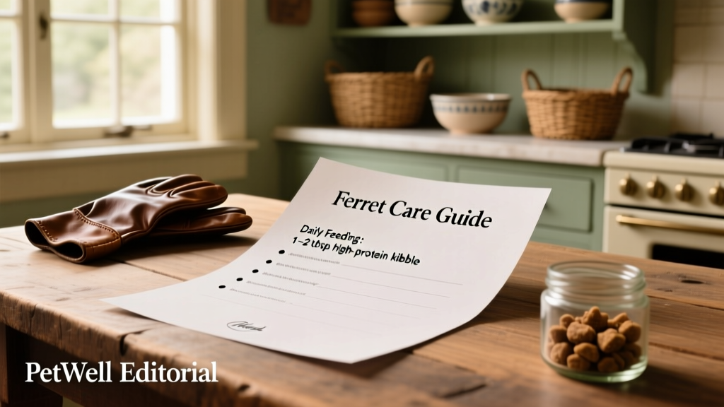 Ferret Care Sheet