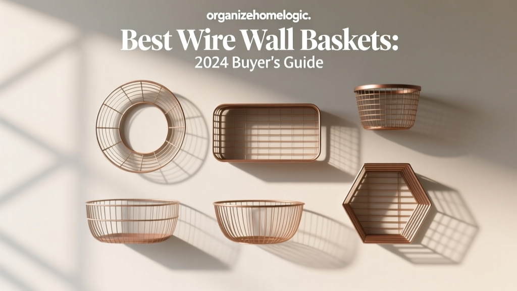 Best Wire Wall Baskets: 2024 Buyer's Guide