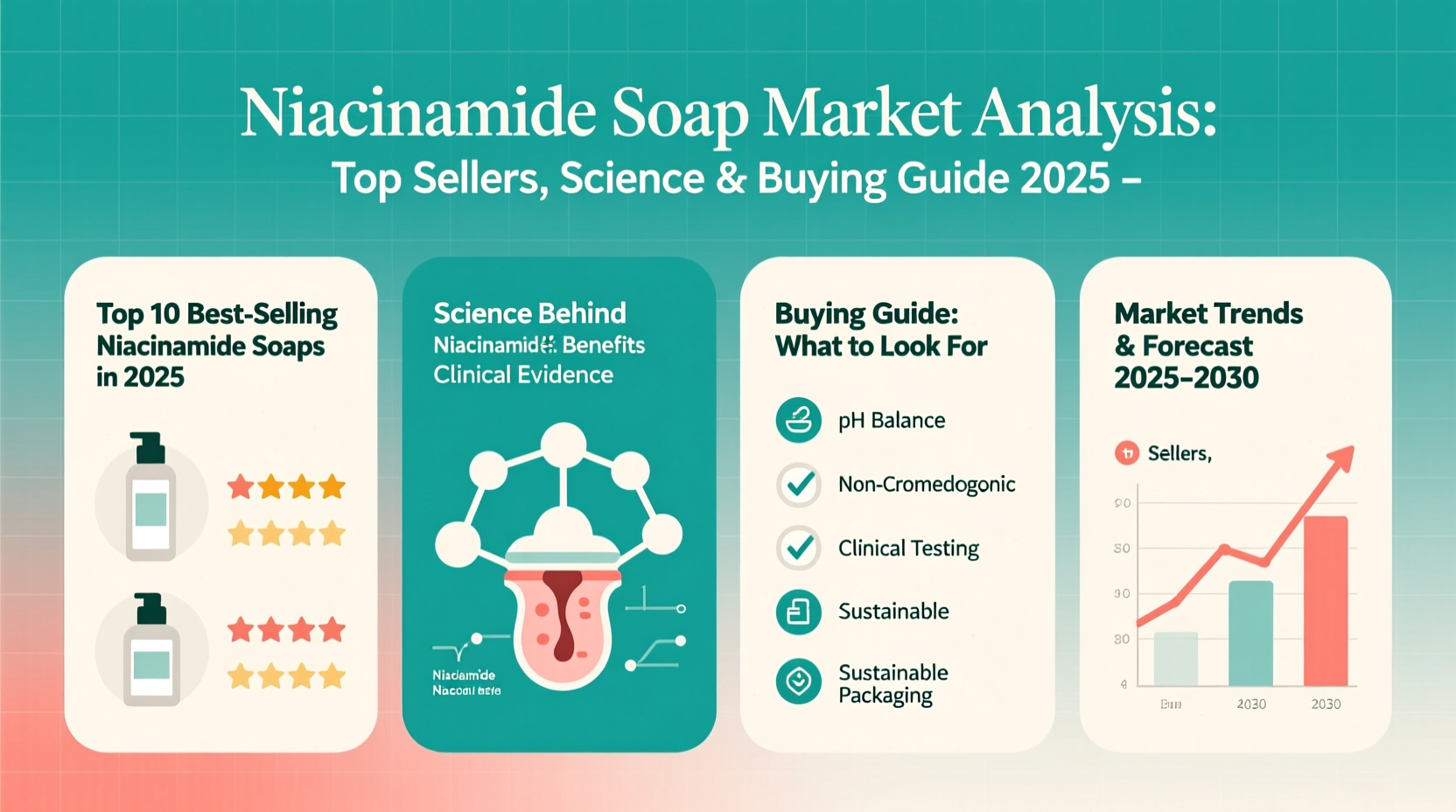 hot selling niacinamide soap