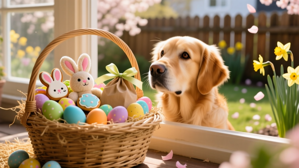 What’s In Our Dog’s Easter Basket?