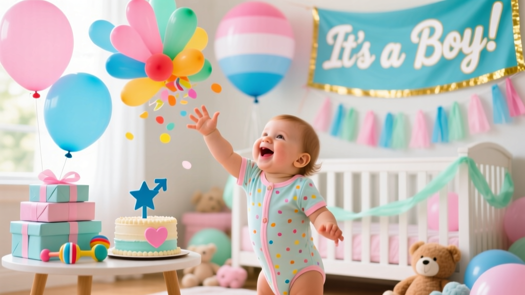 Thoughtful, Safe, and Developmentally Appropriate Baby Gender Reveal Party Ideas for Families with Toddlers and Young Children