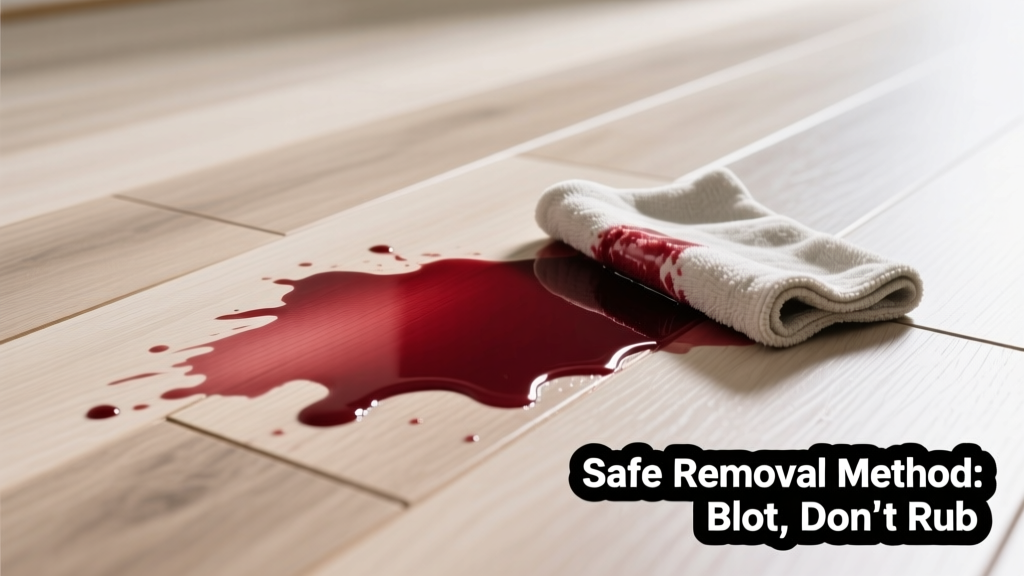 How to Remove Red Wine from Laminate Flooring Safely