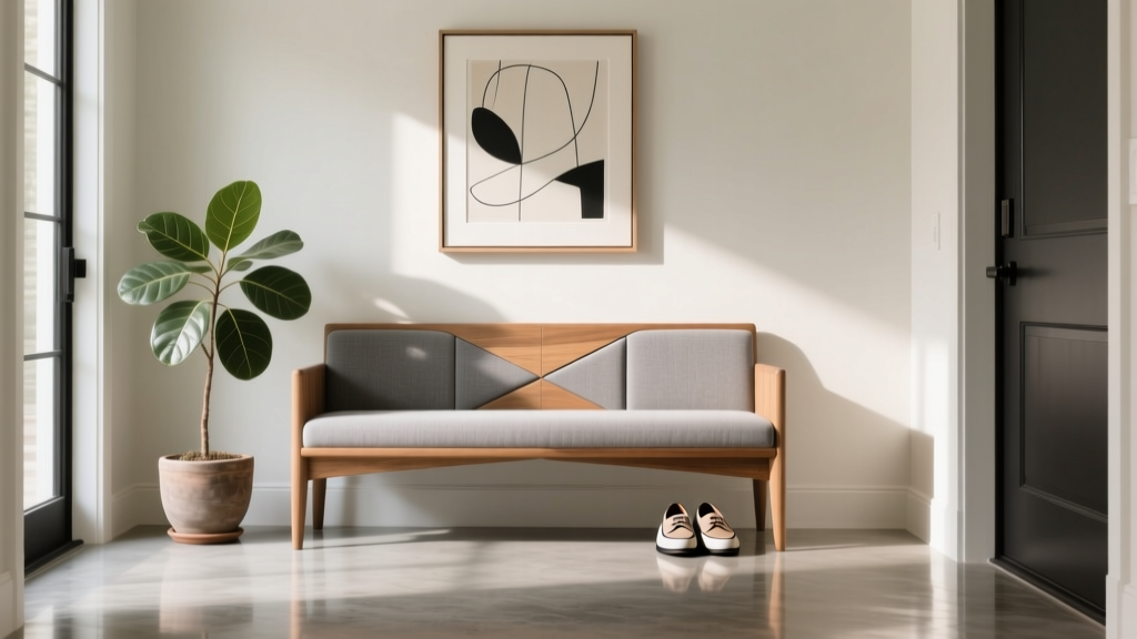 Most Comfortable Entryway Bench with Back Support