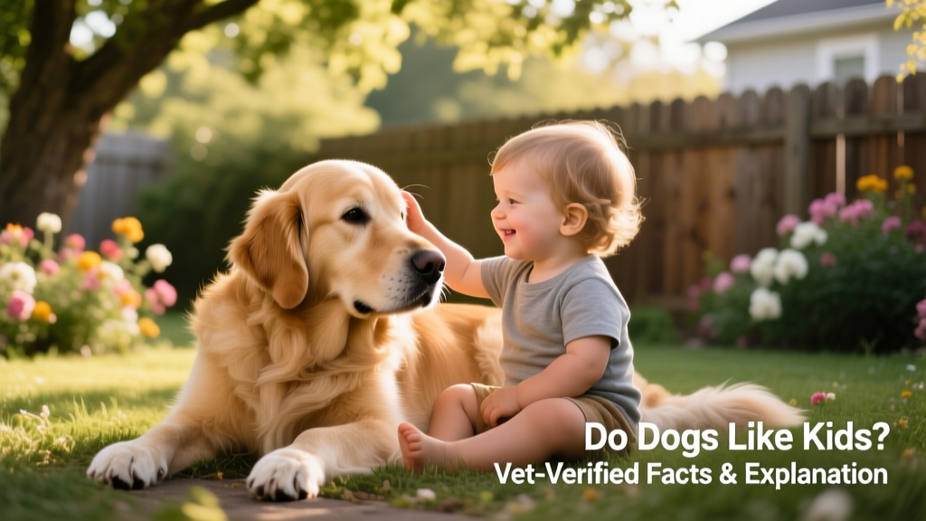 Do Dogs Like Kids? Vet-Verified Facts & Explanation