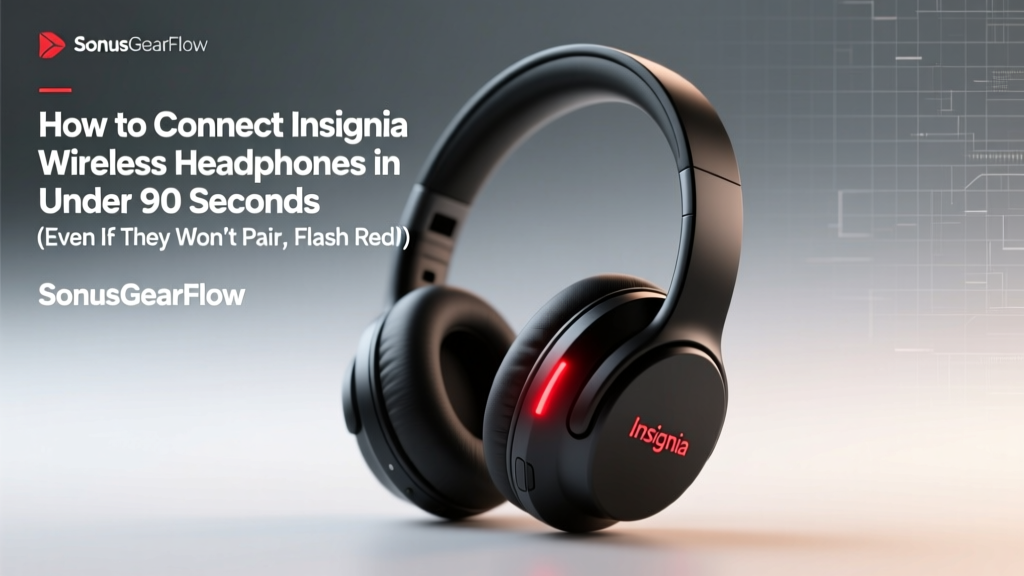 Insignia Wireless Headphones Pairing Guide (2026)