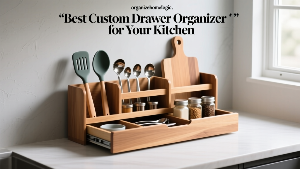 Best Custom Drawer Organizer for Your Kitchen