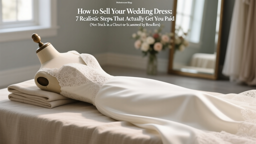 Sell Your Wedding Dress: 7 Steps to Get Paid (2026)
