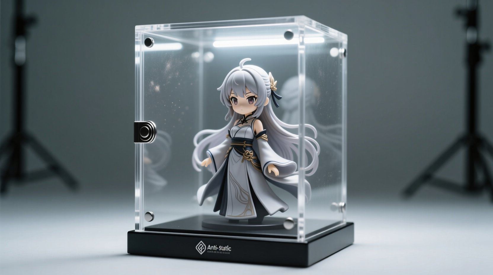 anime merch display case vs closet shelving