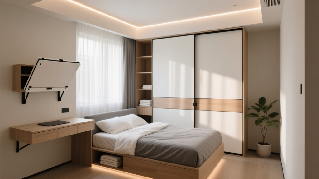 Small Bedroom Rearrangement: Smart Space Solutions