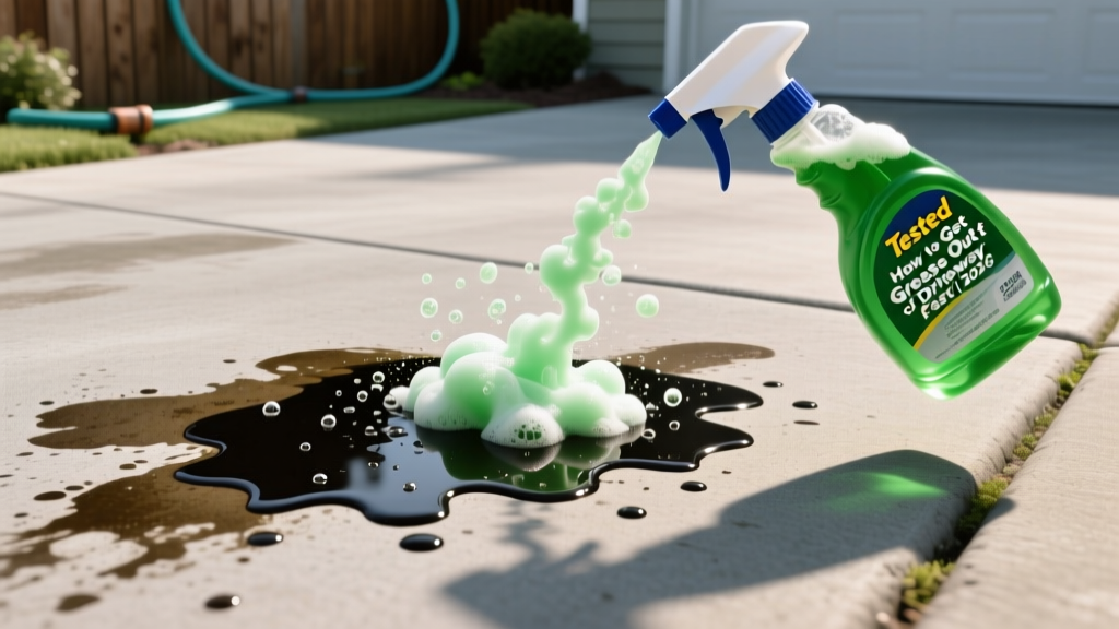 Tested: How to Get Grease Out of Driveway Fast (2026)