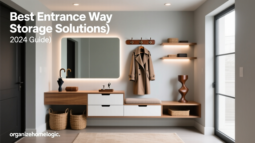Best Entryway Storage Solutions (2024 Guide)