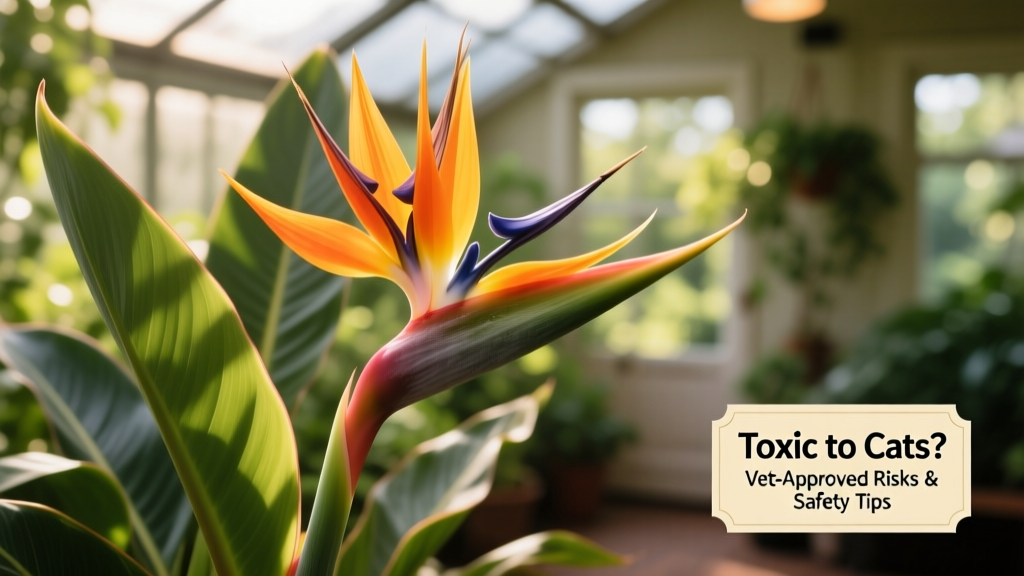 Is Bird of Paradise Toxic to Cats? Vet-Approved Risks & Safety Tips