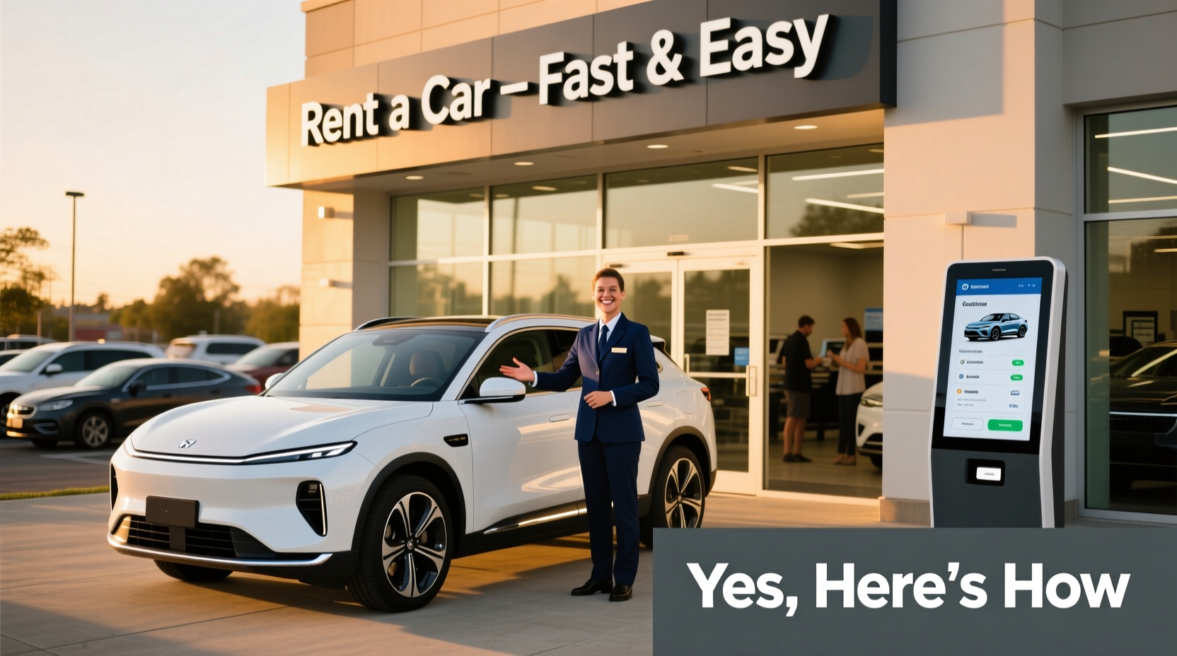 can you rent a car from dealership