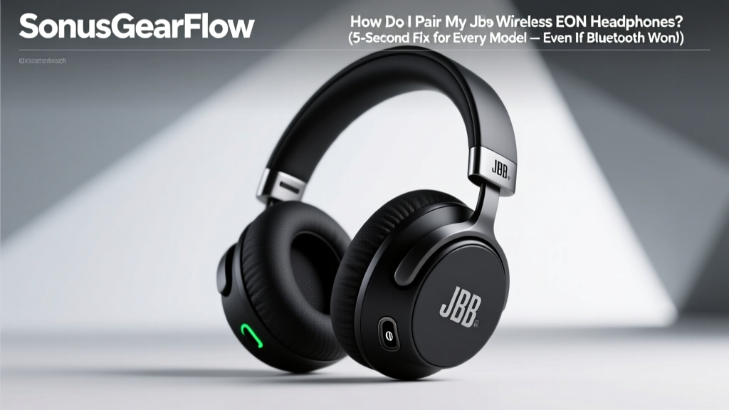 JLab EON Headphones Pairing Guide (2026)