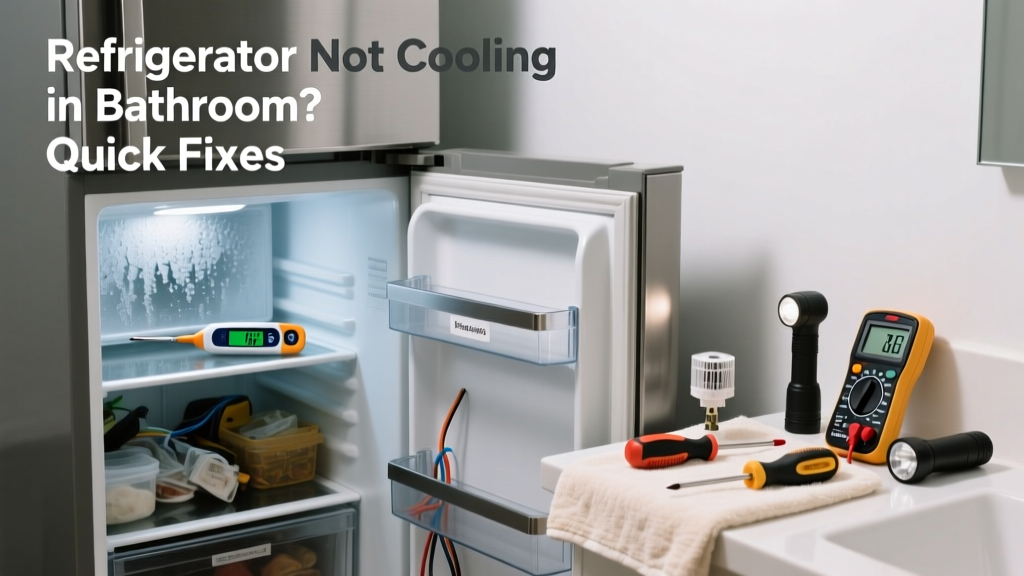 Refrigerator Not Cooling in Bathroom: Quick Fixes