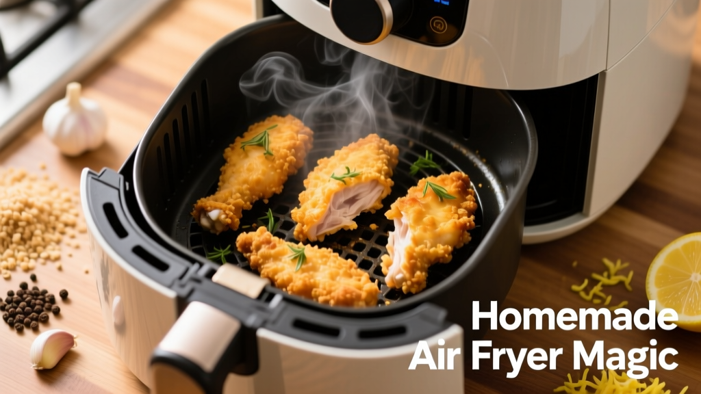Homemade Air Fryer Chicken Tenders (Crispy & Juicy!)