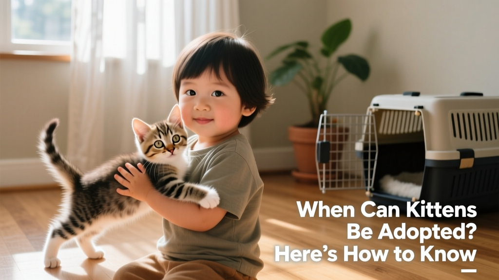 When Can Kittens Be Adopted? Here’s How to Know When to Bring a Kitten Home