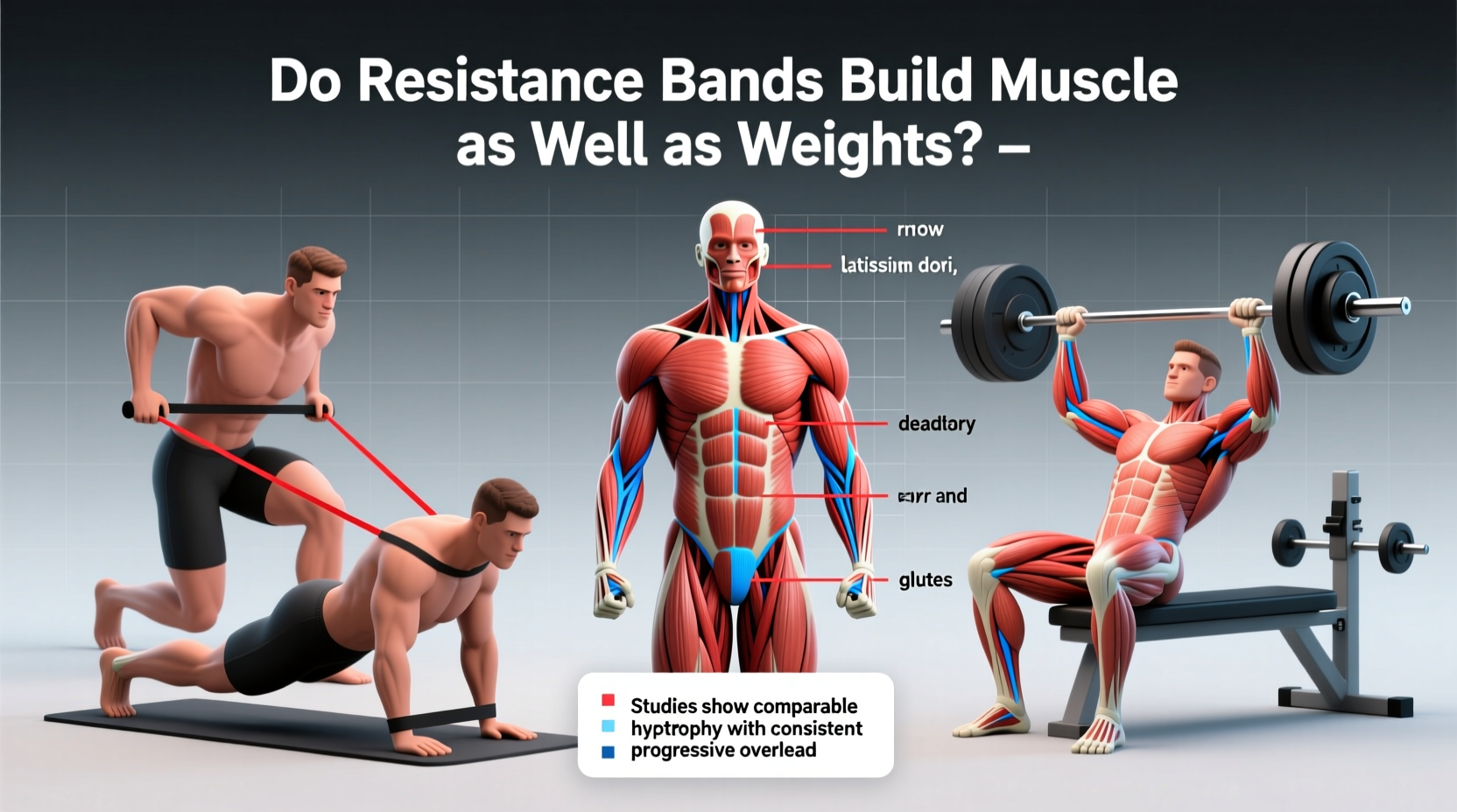 can resistance bands build muscle as effectively as weights