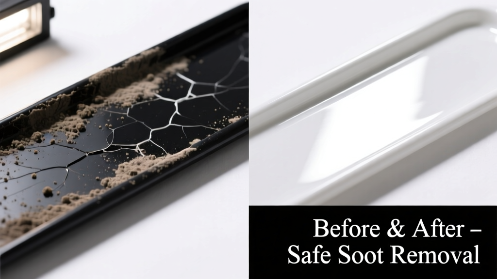 How to Remove Soot from Plastic Surfaces Safely