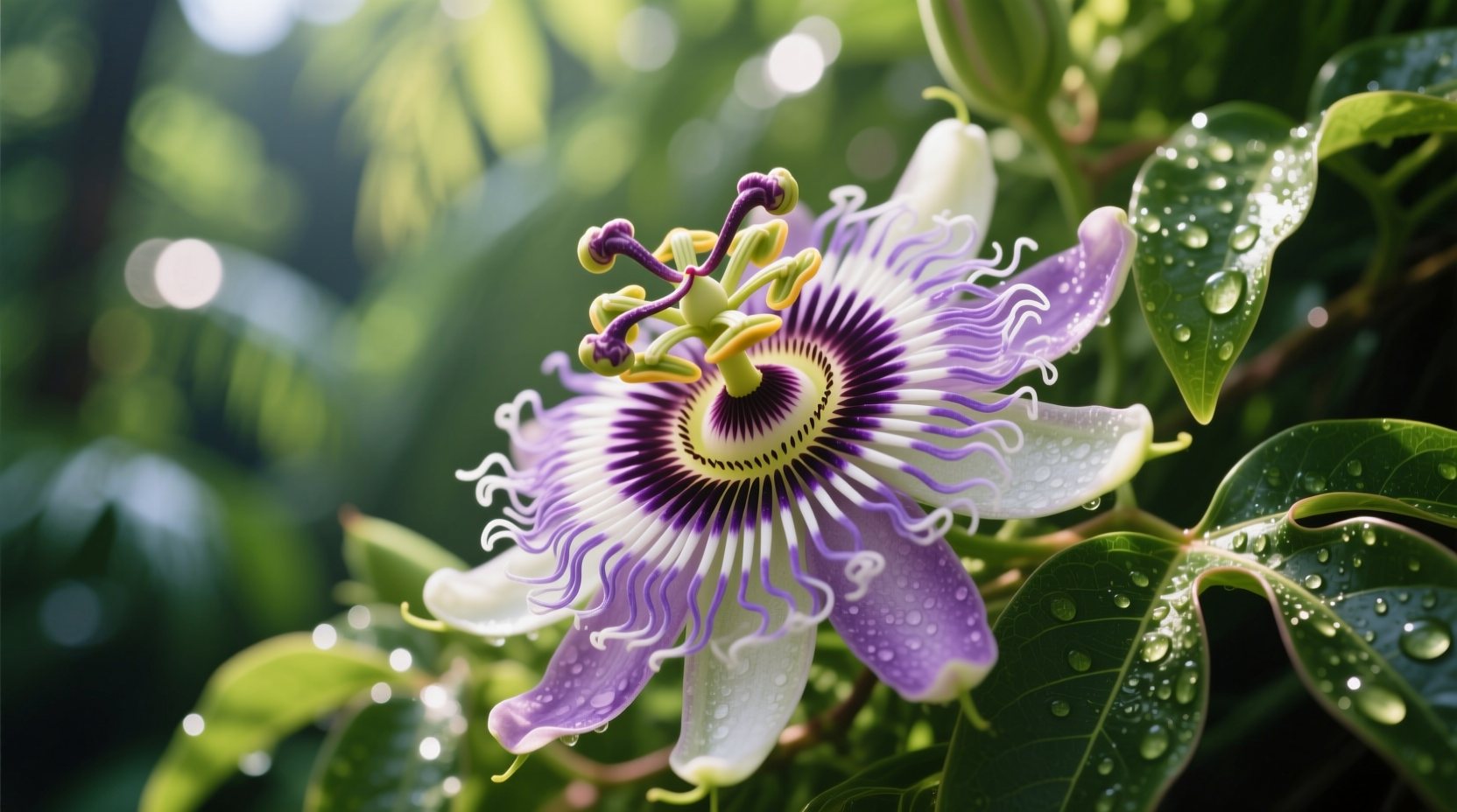when does the passion flower bloom