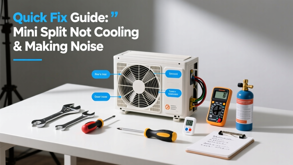 Mini Split Not Cooling & Making Noise: Quick Fix Guide