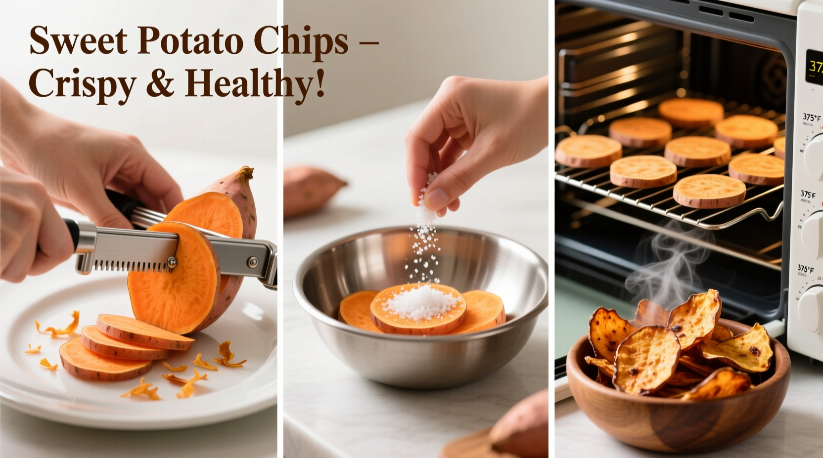 Perfect Crispy Sweet Potato Chips: Oven-Baked Recipe
