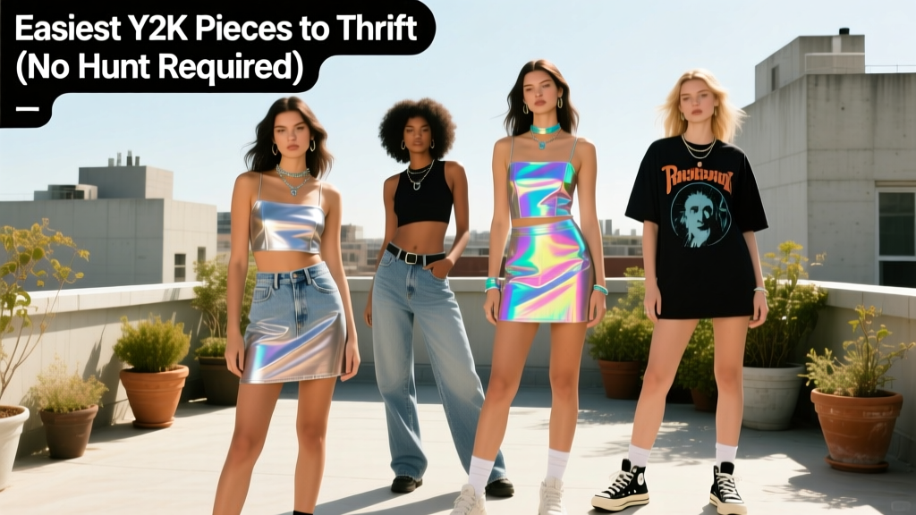 Easiest Y2K Pieces to Thrift (No Hunt Required)