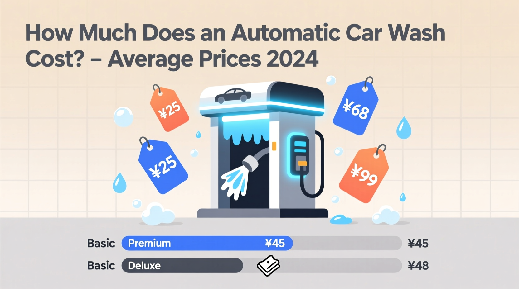 how much does an automatic car wash cost